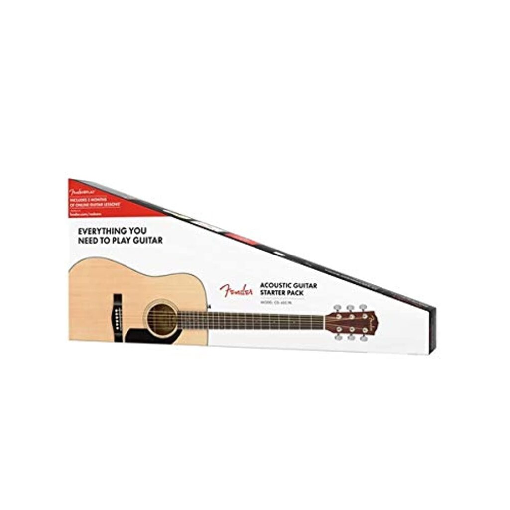 Fender CD-60S Acoustic Guitar Bundle