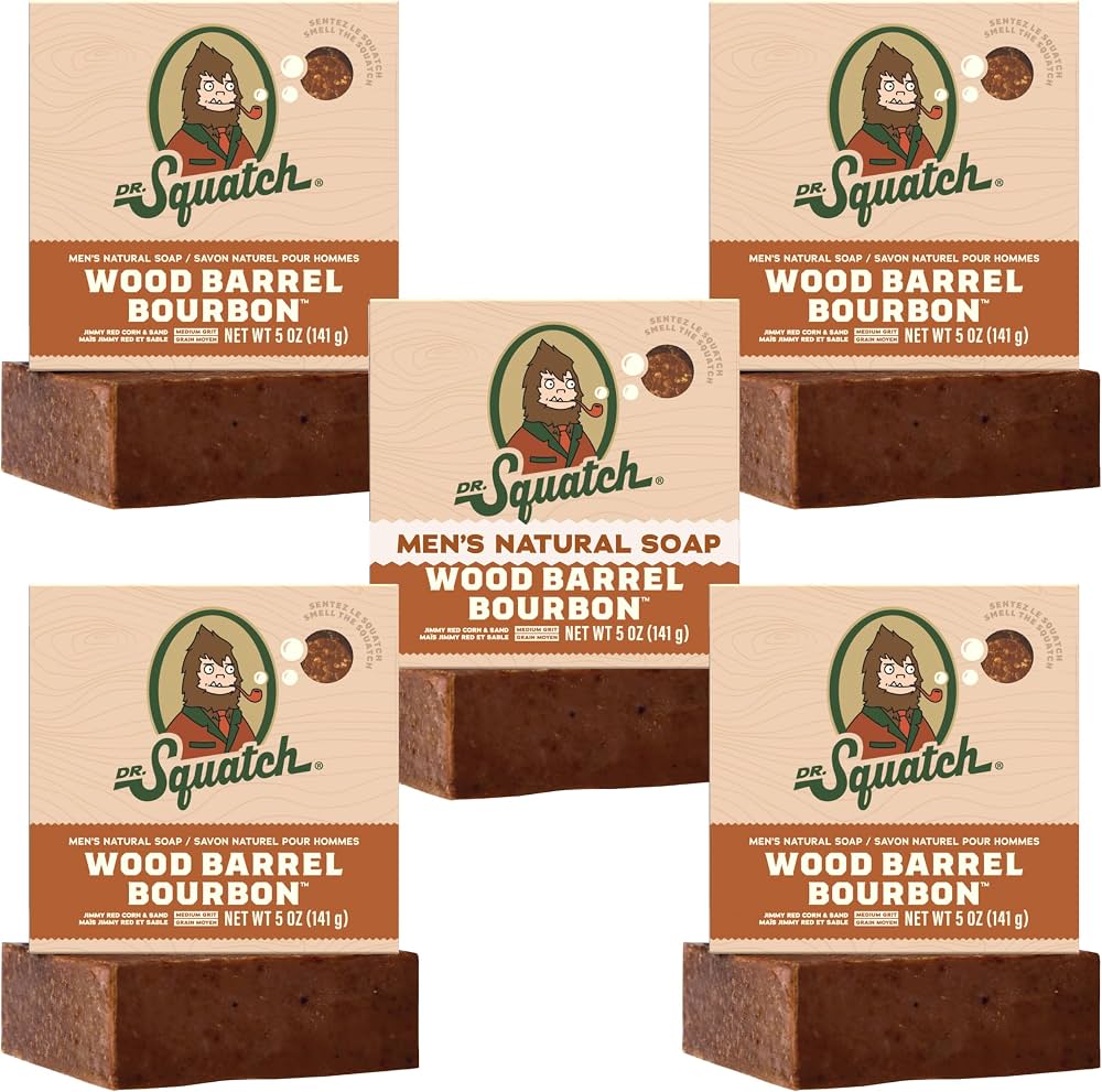 Dr. Squatch Bar Soap Five-Pack