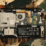 open laptop