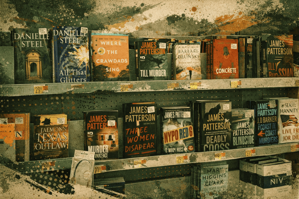 james patterson books on shelf